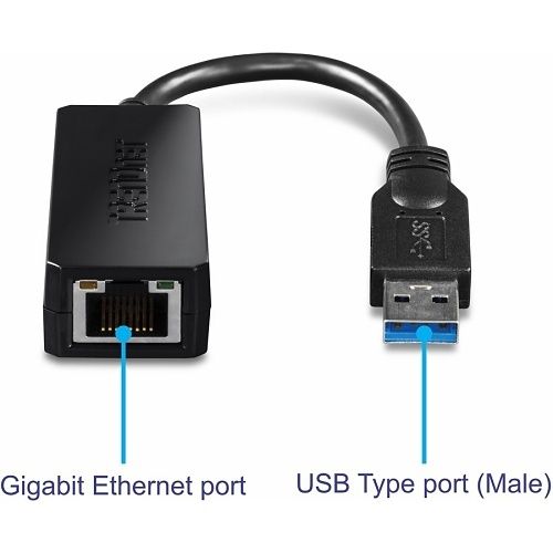 TRENDnet TU3-ETG USB 3.0 to Gigabit Ethernet Adapter