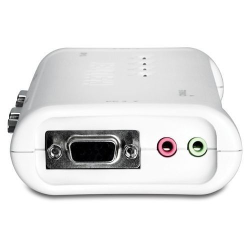 TRENDnet TK-409K 4-Port USB KVM Switch Kit with Audio