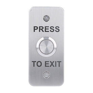 CDVI RTE-AS Rte Button Vr Narrow Ss Surface Pte