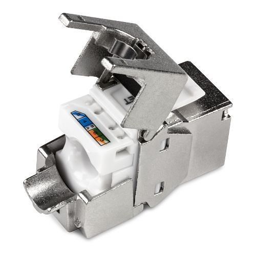 TRENDnet TC-K06C6A Shielded Cat6A Keystone Jack, 6-Pack