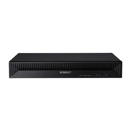 Hanwha QRN-830S 8MP 8-Channel 80Mbps NVR with 8 PoE  Ports, HDD Not Included