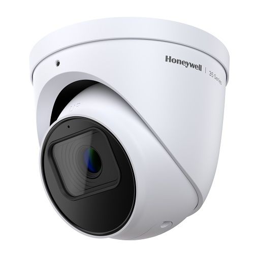 Honeywell HC35WE5R2 35 Series, 5MP IP WDR IR MFZ Ball Camera, 120 dB, 2.7-13.5mm, PoE, 12VDC, Audio and Alarm In/Out, White