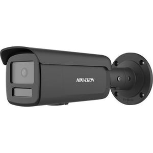 Hikvision DS-2CD2T46G2H-2I(2.8mm)(eF)/BLACK 4MP AcuSense Powered-by-DarkFighter Fixed Bullet IP Camera, 2.8mm Fixed Lens, WDR 120 dB, IP67, Black