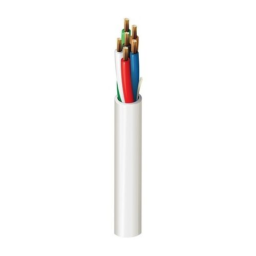 Belden 4304UE.00500 18-6 Stranded BC Security and Commercial Audio Cable, Polypropylene Insulation, LSZH Jacket with Ripcord, 500m Reel, Gray