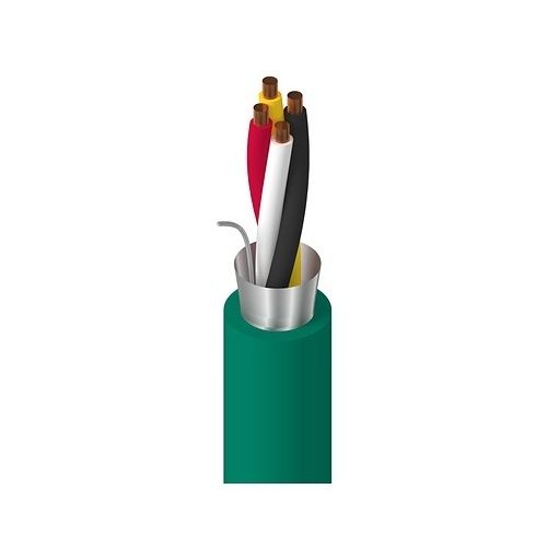 Belden YE00820.00500 2-Pair Data Cable, KNX, PVC, Exposed Run, 500m, Green