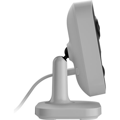 Ajax 138541.303.WH1 IndoorCam Indoor Wi-Fi Security Camera with PIR Motion Detector and Built-in AI, White