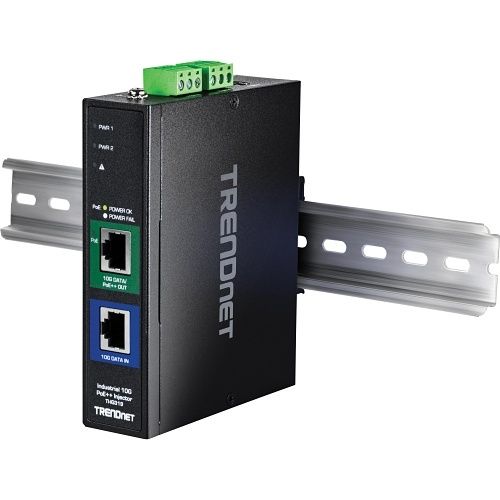 TRENDnet TI-IG319 Industrial 10G PoE++ Injector, 120W PoE