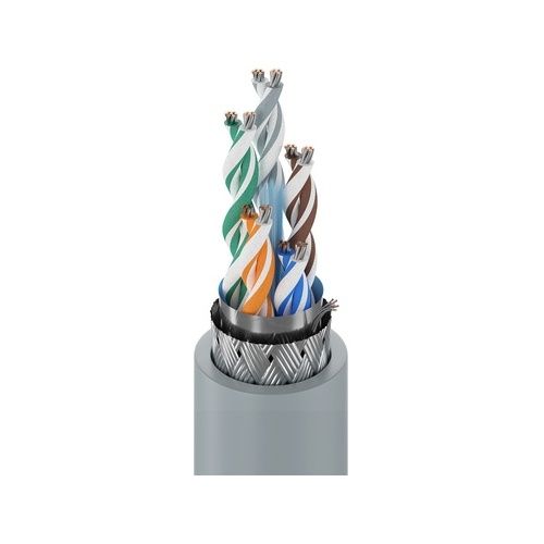 Belden 8105.00305 24/5 Stranded TC RS-232/422 Low Cap Cable, CM, 305m Reel, Chrome