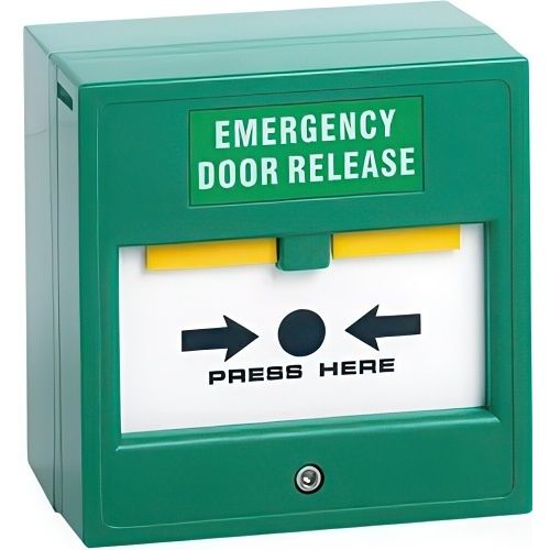 STP STP-CP22 Surface / Flush Mount Resettable Break Glass Unit, Green