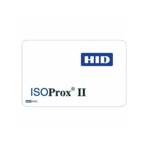 HID 1386 SOProx II Proximity Access Card without Print Card Number, 125kHz, Programmed, Gloss Finish, White