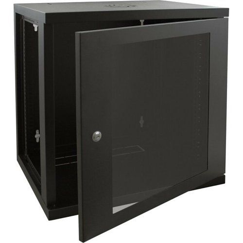 Connectix RR-W1-12-G RackyRax 19" Wall-Mounted Cabinet, 450mm Depth, 12U RMS