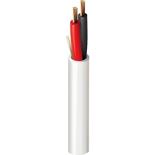 Belden 6200UE 0101000 16/2 Security and Commercial Audio Cable, Plenum, Flamarrest Jacket, CL2P, 305m (1000') Reel, Black