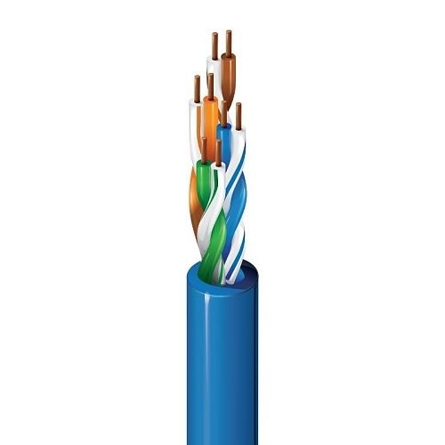 Belden 1583E.01U305 CAT5e 24/4 Pair Cable, Unshielded, 305m Unreel, Blue