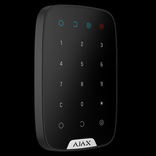 Ajax 38248.12.BL1 Control Panel Keypad, Touchpad, Black