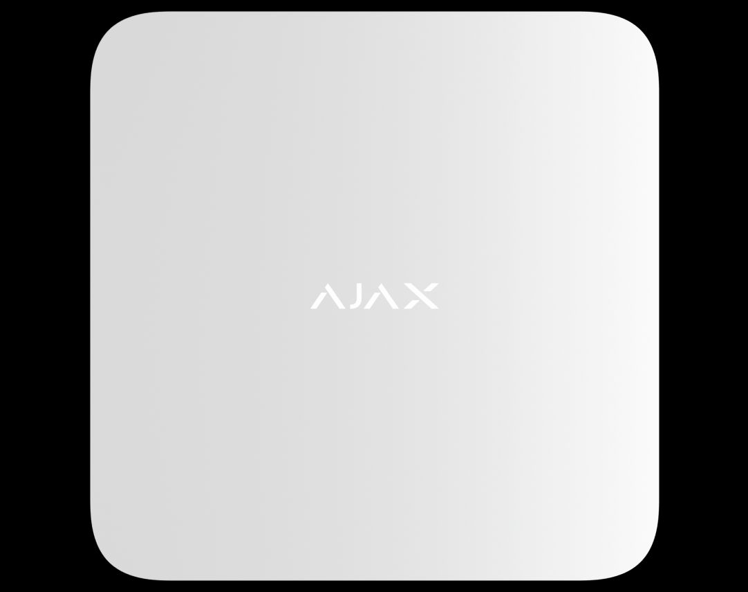 Ajax 164082.363.WH1 Superior ReX G3 Jeweller Wireless Radio Signal Range Extender, Suports Photo Verification and Ethernet Connection, White