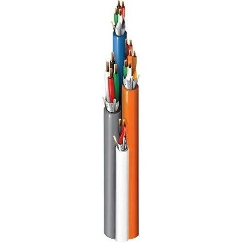 Belden 558ALW 0001000 16-Conductor Access Control Cable, 22/3, 18-4, 22-6, Shielded, LSZH Banana Peel, CMG-LS, 305m