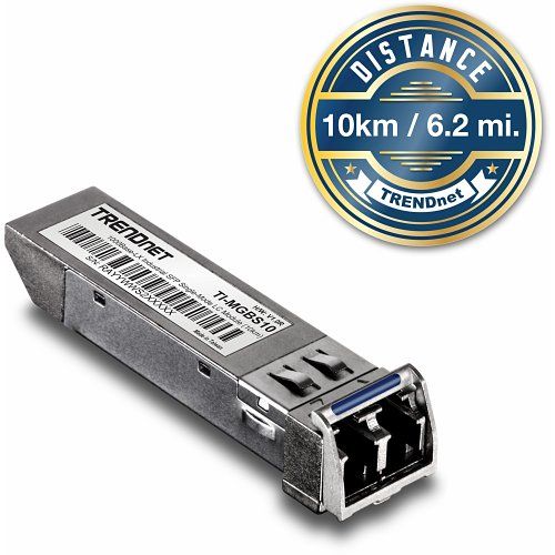 TRENDnet TI-MGBS10 1000base-Lx Industrial SFP Single-Mode Lc Module (10km)