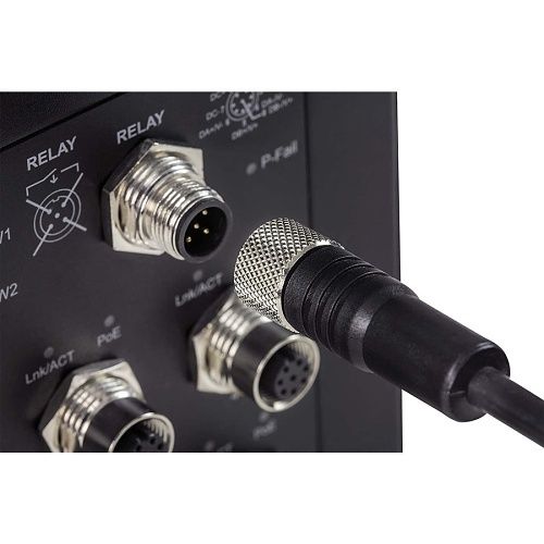 TRENDnet TI-TCR02 M12 Industrial Alarm Relay Cable, 2m