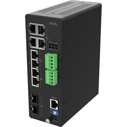 AXIS D8208-R Industrial PoE++ Switch, 480W