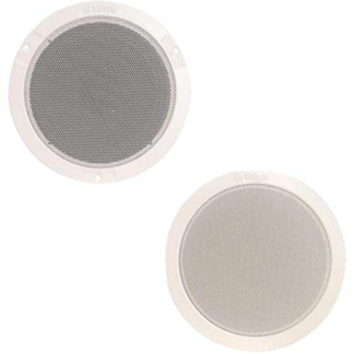 Bosch LHM 0606/10 6" Ceiling Loudspeaker, 80Hz to 18kHz Frequency Range, Clamp Mounted, Single, White