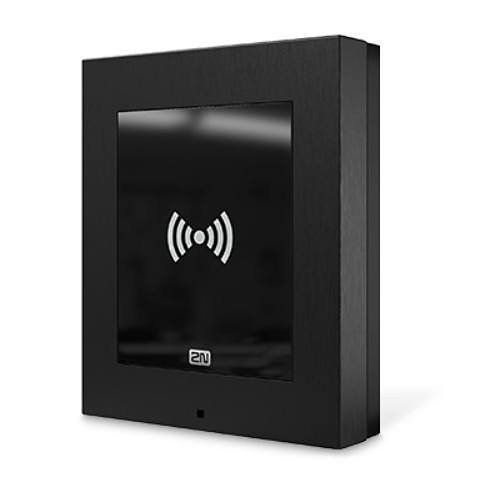 2N 9160342 Access Unit 2.0 RFID Multifrequency Reader, Supports 125kHz and 13.56 MHz Cards, Black