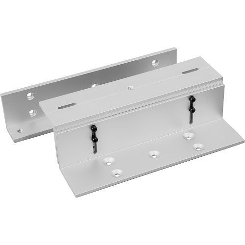RGL BKEX600ZL Fully Adjustable Brackets for RGL Slimline External Maglocks, Stainless Steel