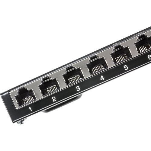 TRENDnet TC-P12C6AS 12-Port CAT6A Shielded Wall Mount Patch Panel
