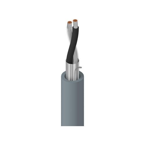 Belden 8762.01305 20-2 Stranded Electronic Cable, TC, PE Insulation, Overall Beldfoil Shield, PVC Outer Jacket, CM, 305m Reel, Chrome