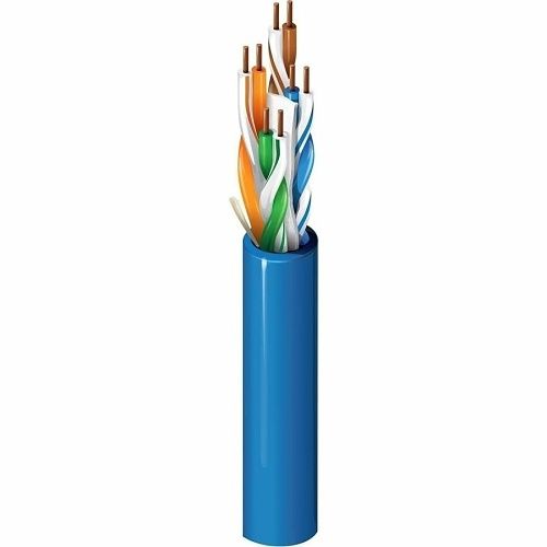 Belden 2412 009A1000 23/4 CAT6+ Enhanced Premise Horizontal Cable (350 MHz), Solid BC, U/UTP, Riser-CMR, PVC Jacket, 1000' (304.8m) Reel-in-Box, White