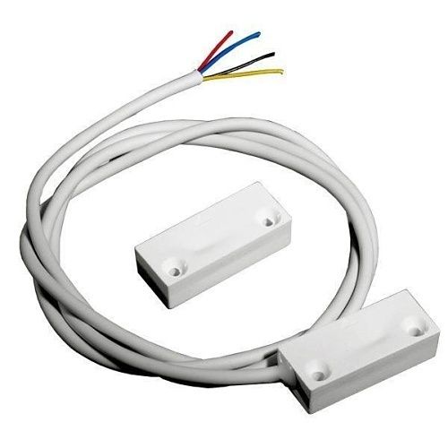 Knight Fire E70P G2 Mini Surface Contact, 1m 4-Core, Adhesive Fixing, White