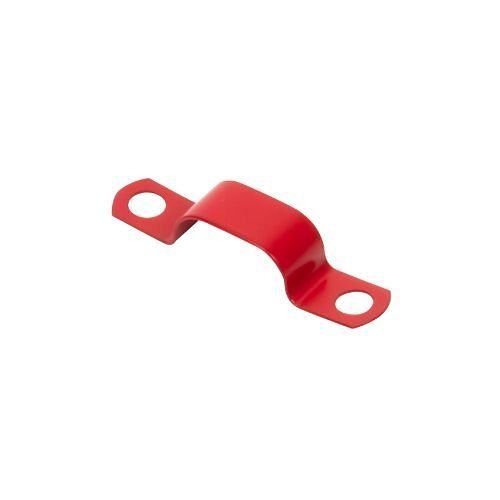 Ventcroft VCA-S9DR Fire Double Cable Saddle, 9mm, 50-Pack, Red