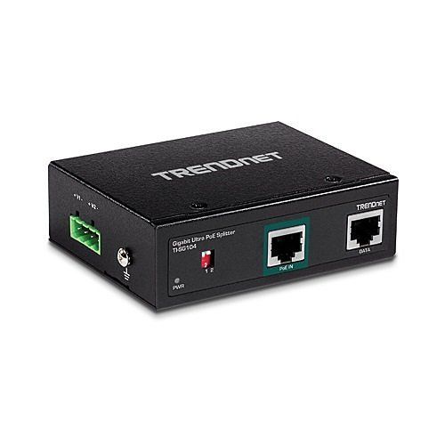 TRENDnet TI-SG104 Industrial Gigabit UPoE Splitter