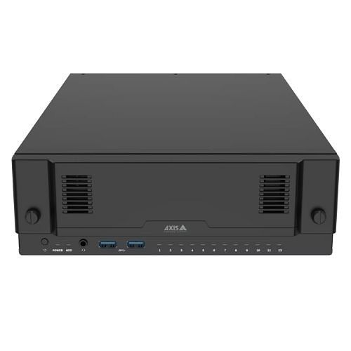 AXIS S2212 Mk II 6TB UK Camera Station with 12-Channel PoE Switch for High-Definition Surveillance, UK, 6TB