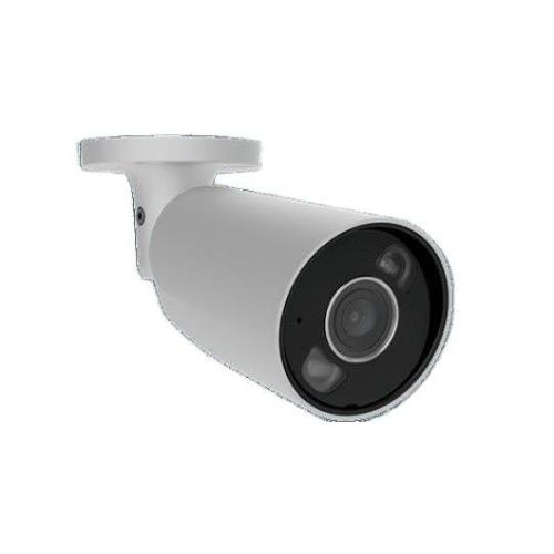 Ajax 126257.217.WH1 BulletCam HL 8MP Wired AI-Powered Security IP Camera, 110° Viewing Angle, 2.8mm Lens, White