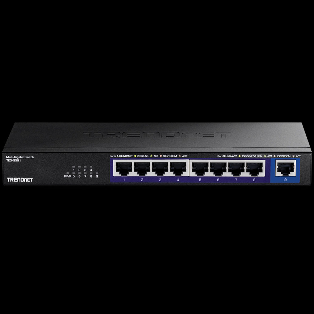 TRENDnet TEG-S591 9-Port Multi-Gig Switch