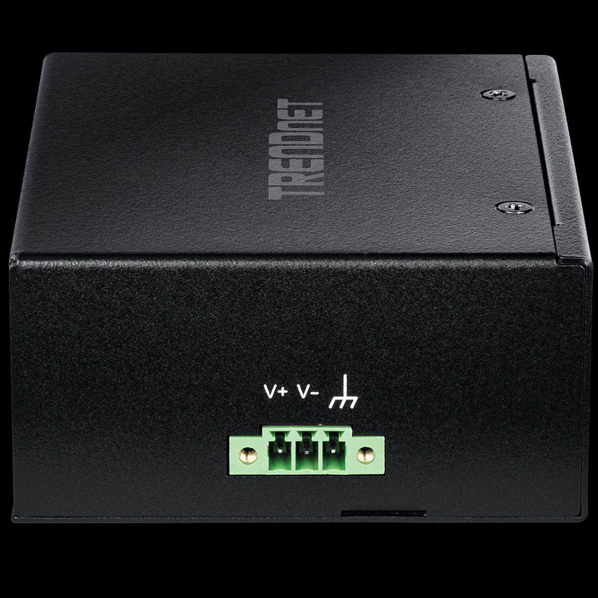 TRENDnet TI-PGLC80 8-Port Industrial Gigabit PoE+ DIN-Rail Mini Switch, 200W, IP30