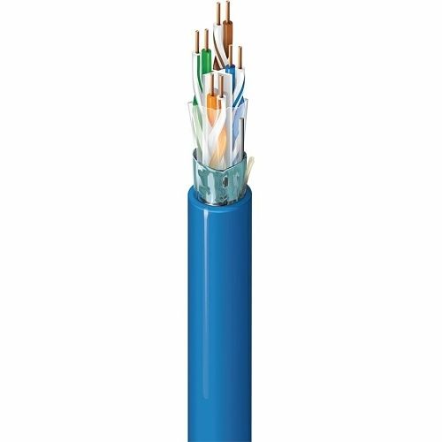 Belden 10GB24.06500 CAT6 23/4 Unshielded Cable, 500m Reel, Blue
