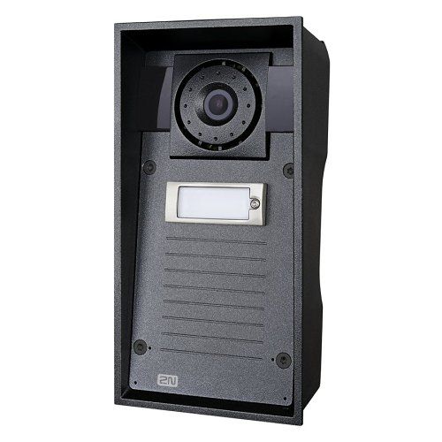 2N 9151101CHW Vandal-resistant IP panel with 1 button, HD camera and 10W loudspeaker, (Replaces 9151101CW)
