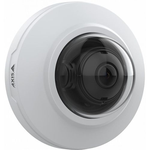 AXIS M3086-V M30 Series, 4MP Zipstream Vandal Resistant IP Mini Dome Camera, 2.4mm Fixed Lens, IP42