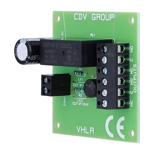 CDVI VHLR Relay 12-28vac/Dc 2 Pole C/O Relay