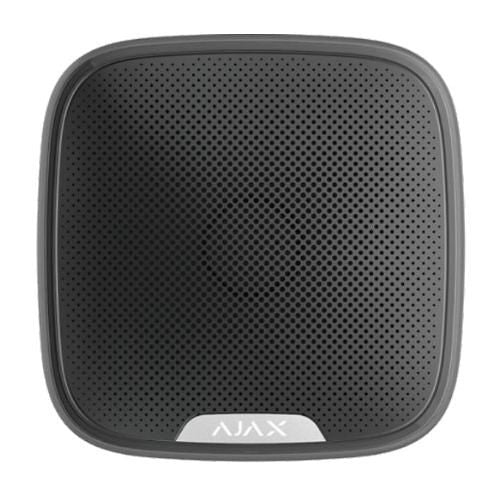 Ajax 38179.07.BL1 StreetSiren Outdoor / Indoor, 103db, Black