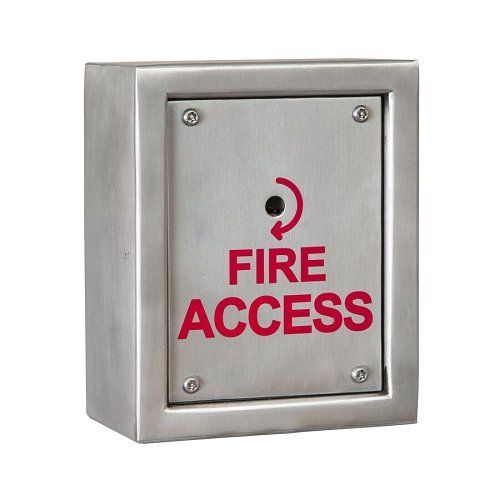 RGL FMS-SURF Firemans Switch Surface, Stainless Steel