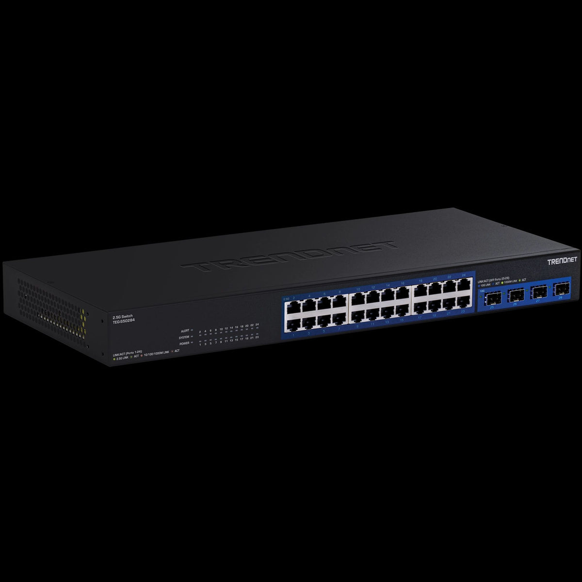 TRENDnet TEG-S50284 28-Port 2.5G Switch with 10G SFP+ Ports