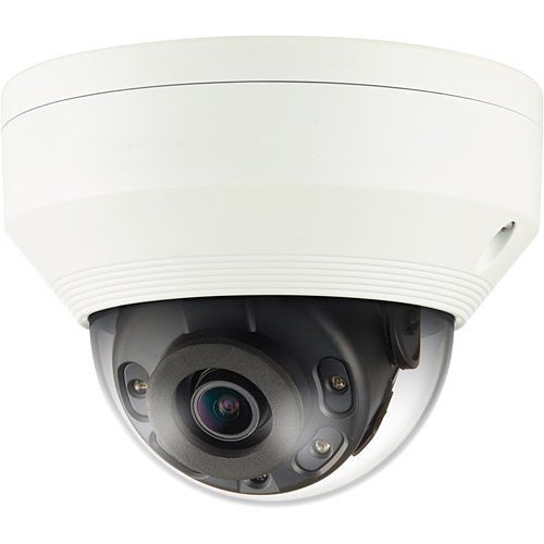 Hanwha QNV-6012R Q Series, WDR IP66 2MP 2.8mm Fixed Lens, IR 20M IP Dome Camera, White