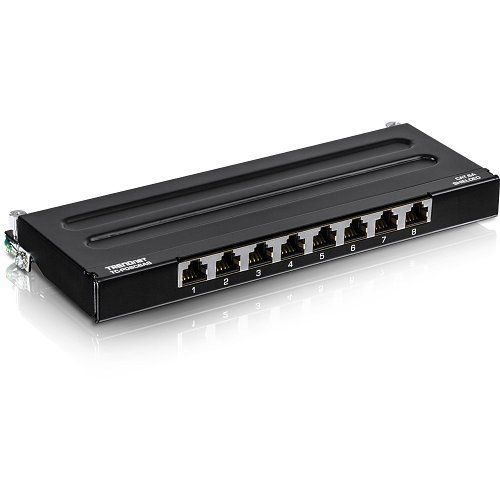 TRENDnet TC-P08C6 8-Port CAT6 Unshielded Patch Panel