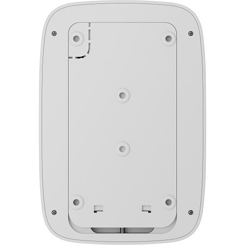 Ajax 133210.83.WH1 Superior KeyPad Plus Jeweller Wireless Keypad with Touch Buttons Supporting Authentication via Pass, Tag, and Codes, White, (Replaces 70224.83.WH1)