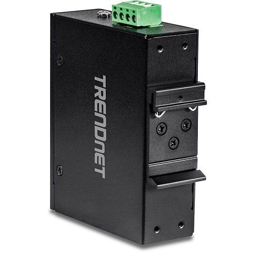 TRENDnet TI-PG50 5-Port Industrial Gigabit PoE+ DIN-Rail Switch