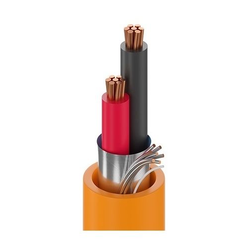 Belden 6500FE 009U1000 18/2 Security and Commercial Audio Cable, Beldfoil Shielded, Flamarrest Jacket, CL2P, 305m (1000') Reel, White
