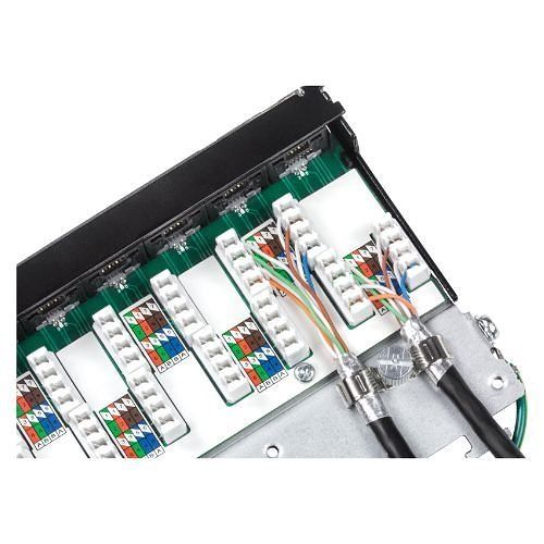 TRENDnet TC-P12C6AS 12-Port CAT6A Shielded Wall Mount Patch Panel