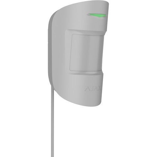 Ajax 143624.02.WH1 Superior MotionProtect Plus Fibra Wired Indoor Motion Detector with Extra Microwave Sensor, White, (Replaces 46716.02.WH1)